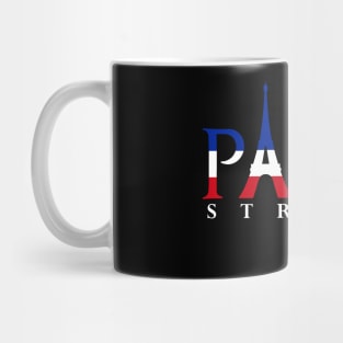 Paris Strong French Flag Eiffel Tower Support Mug